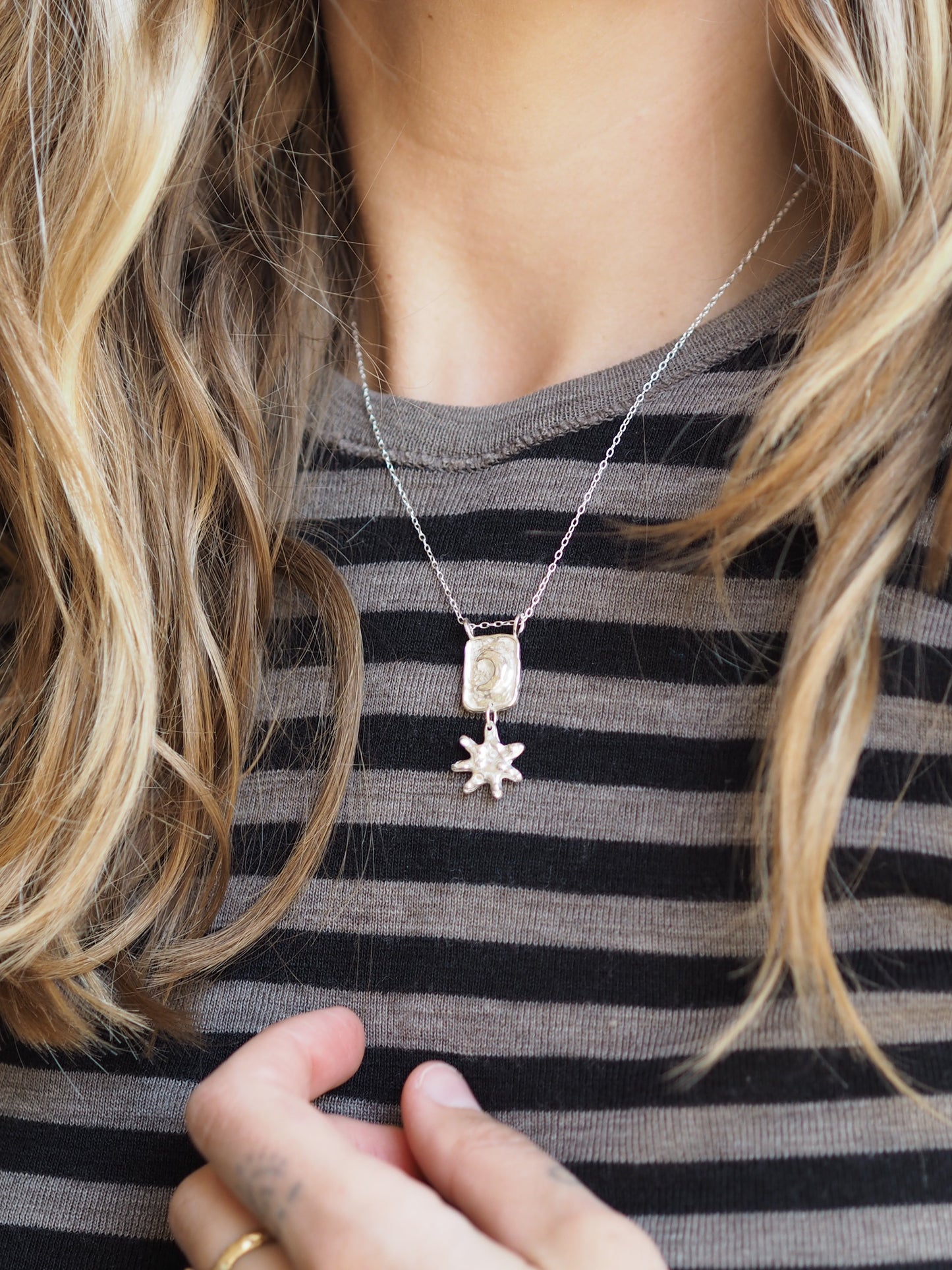 Moon Amulet Necklace READY TO SHIP