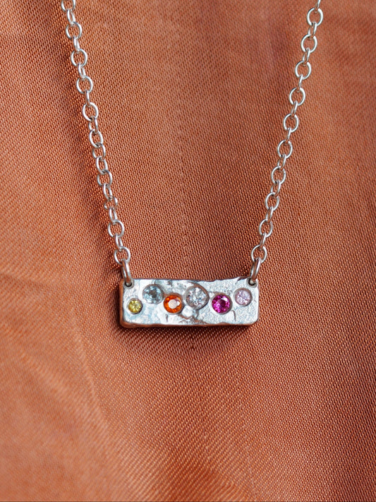 Jazzy Textured Necklace READY TO SHIP