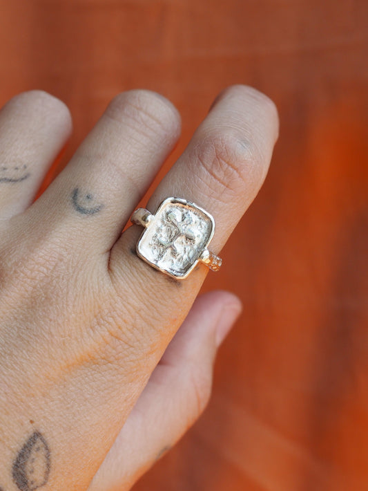 Botanical Casted Ring READY TO SHIP