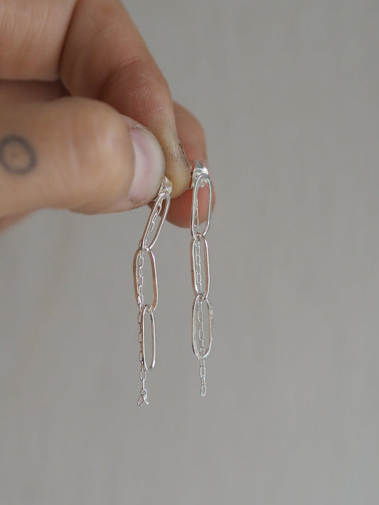 Chain Stud Earrings READY TO SHIP