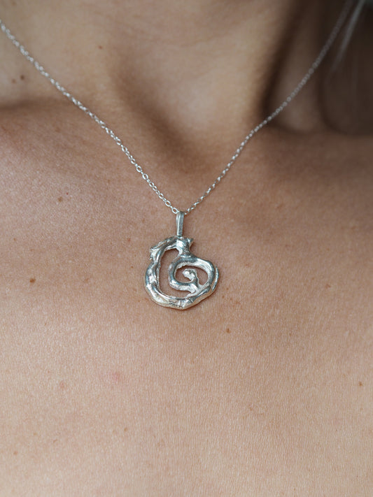 Spiral Necklace READY TO SHIP