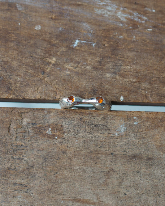 Orange Nipple Ring READY TO SHIP