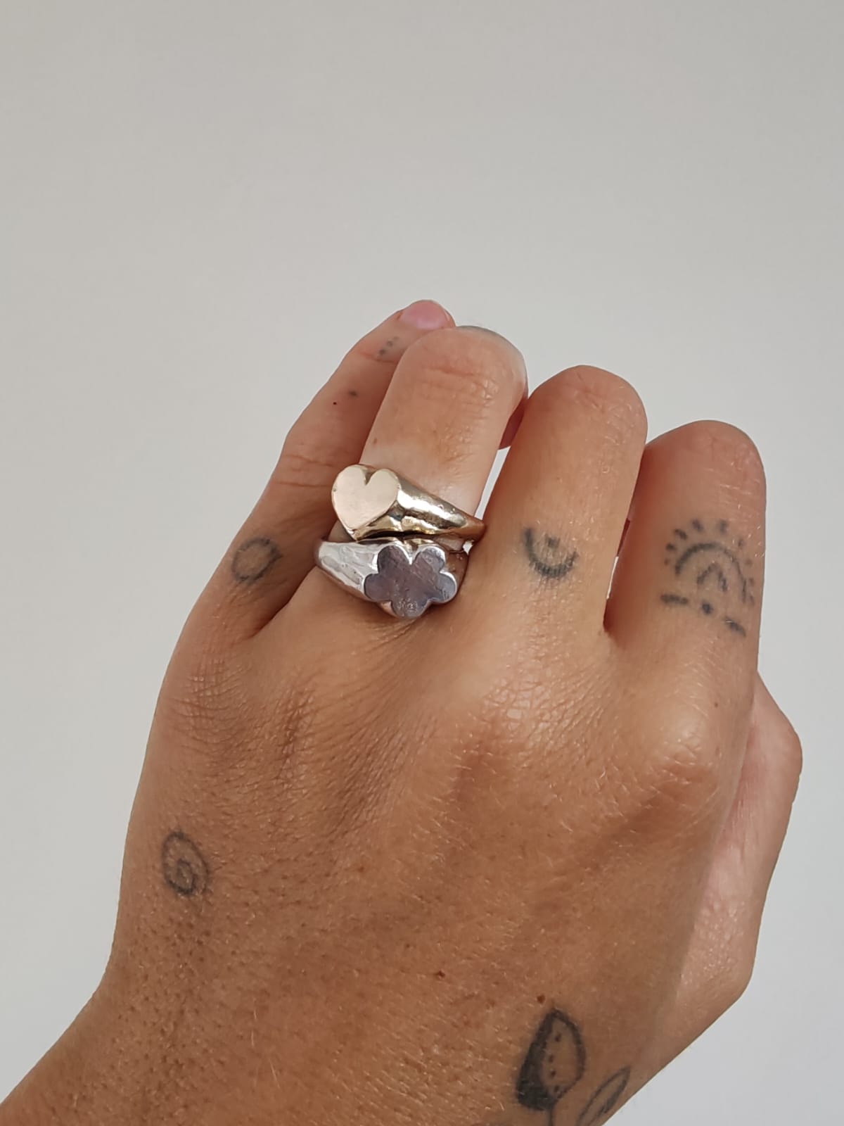 Love Heart Signet Ring