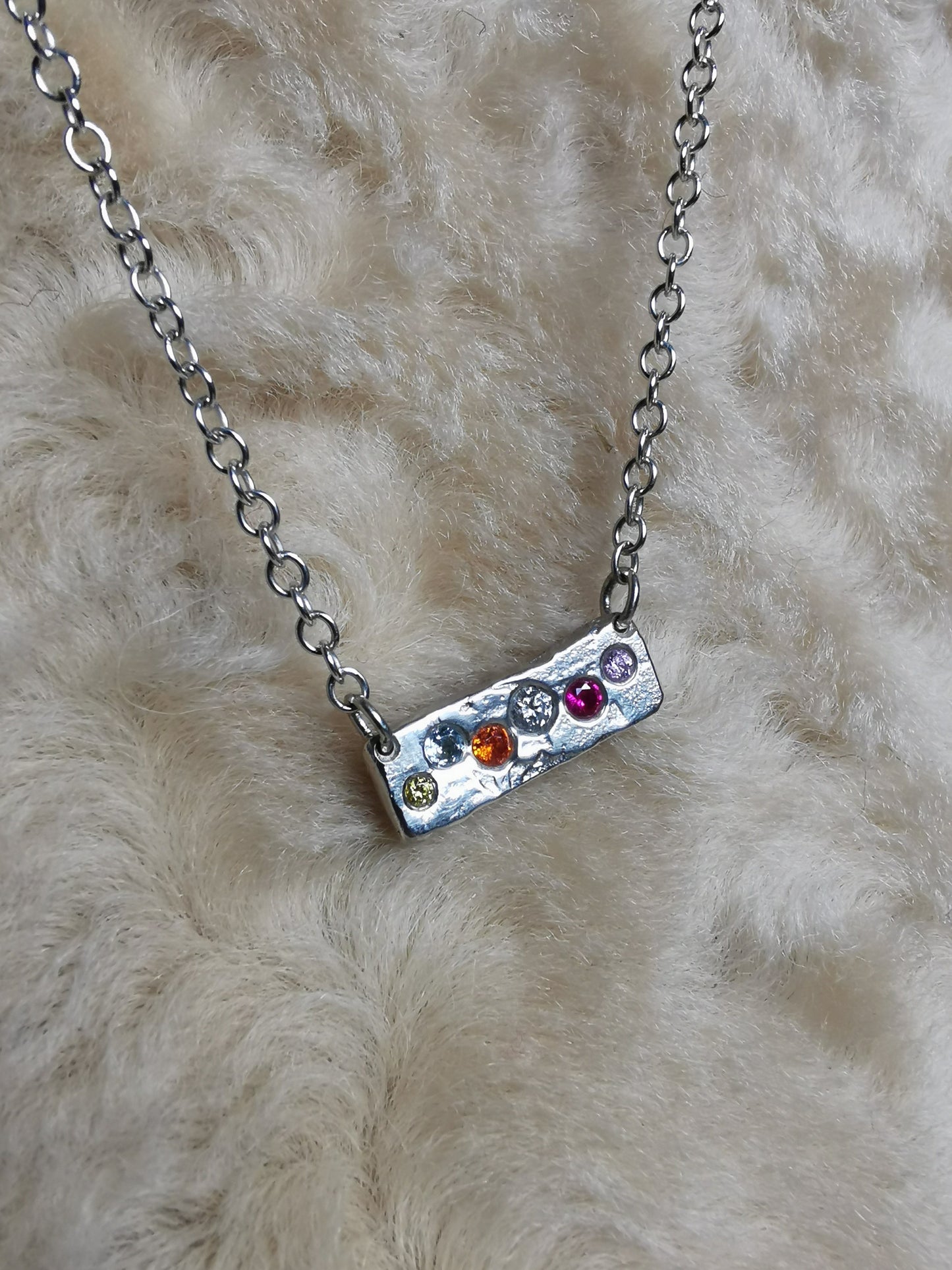 Jazzy Textured Necklace READY TO SHIP