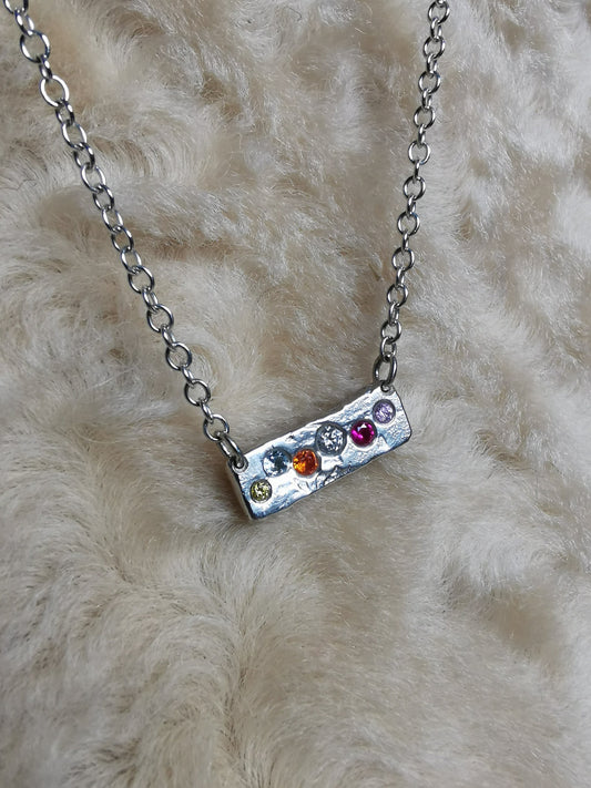 Jazzy Textured Necklace READY TO SHIP