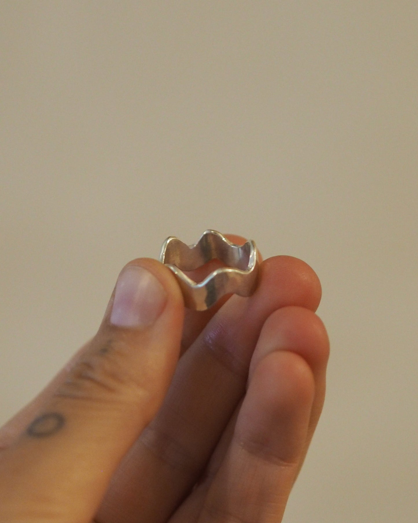 Chunky Waves Ring