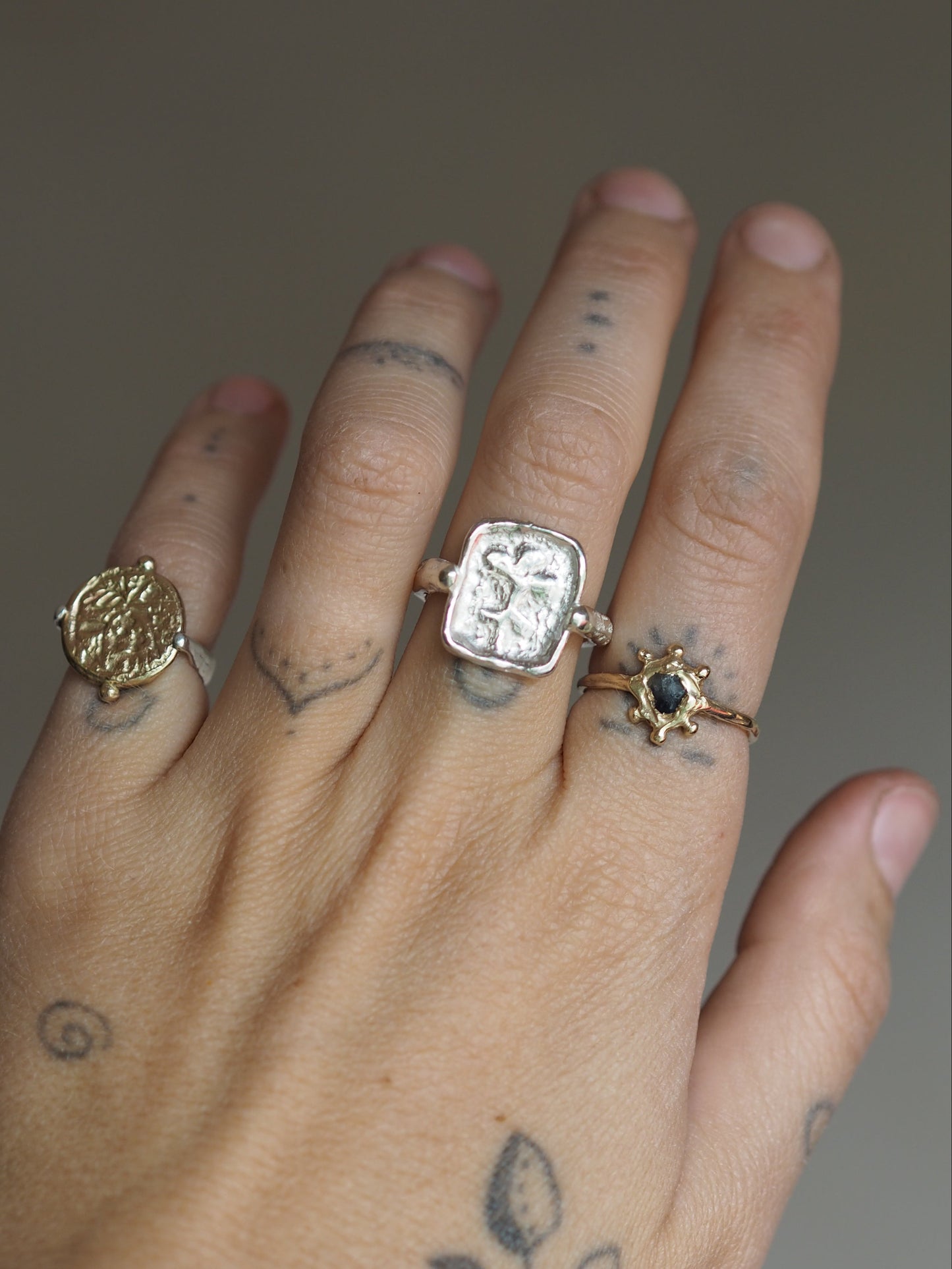 Botanical Casted Ring READY TO SHIP