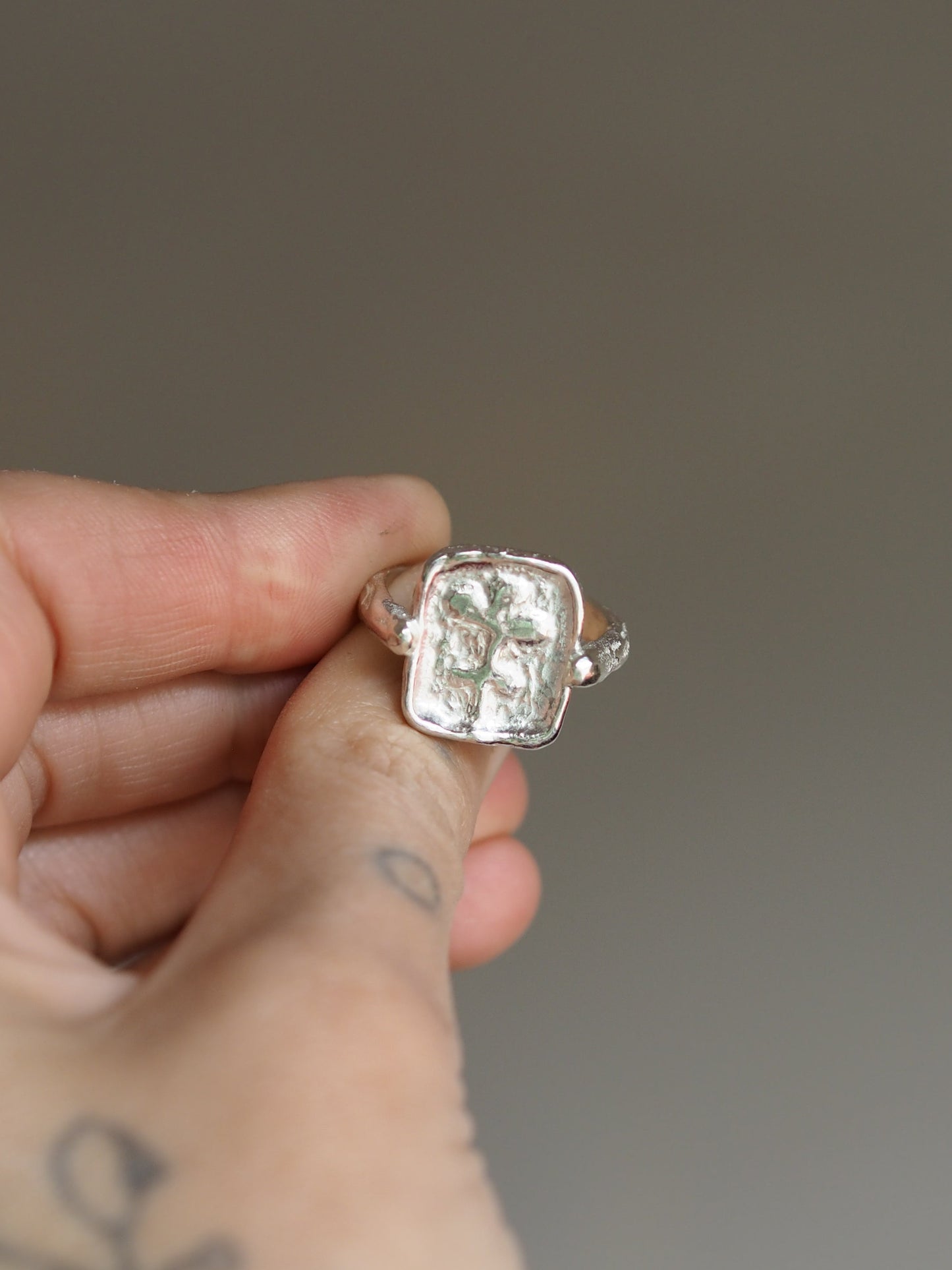 Botanical Casted Ring READY TO SHIP
