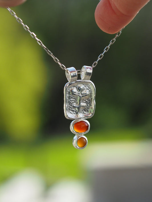 Botanical Pendant READY TO SHIP