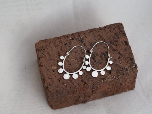 Silver Sunshine Earrings READY TO SHIP