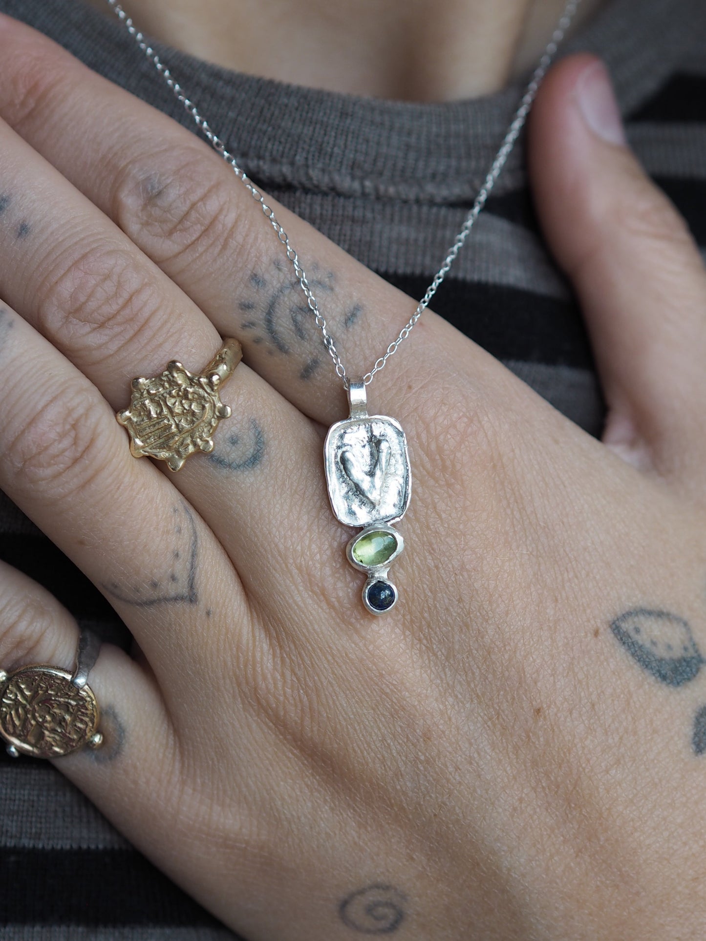 Love Heart Amulet Pendant