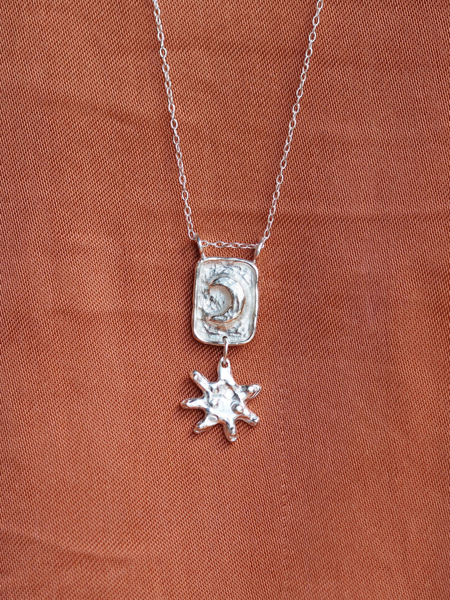 Moon Amulet Necklace READY TO SHIP