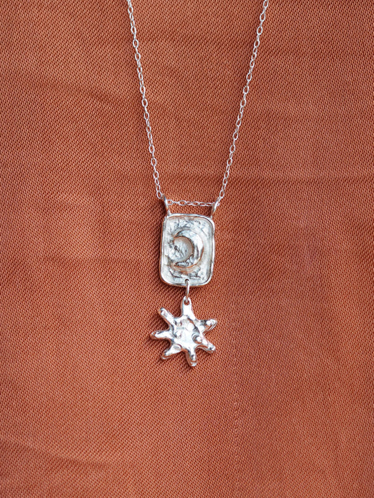 Moon Amulet Necklace READY TO SHIP