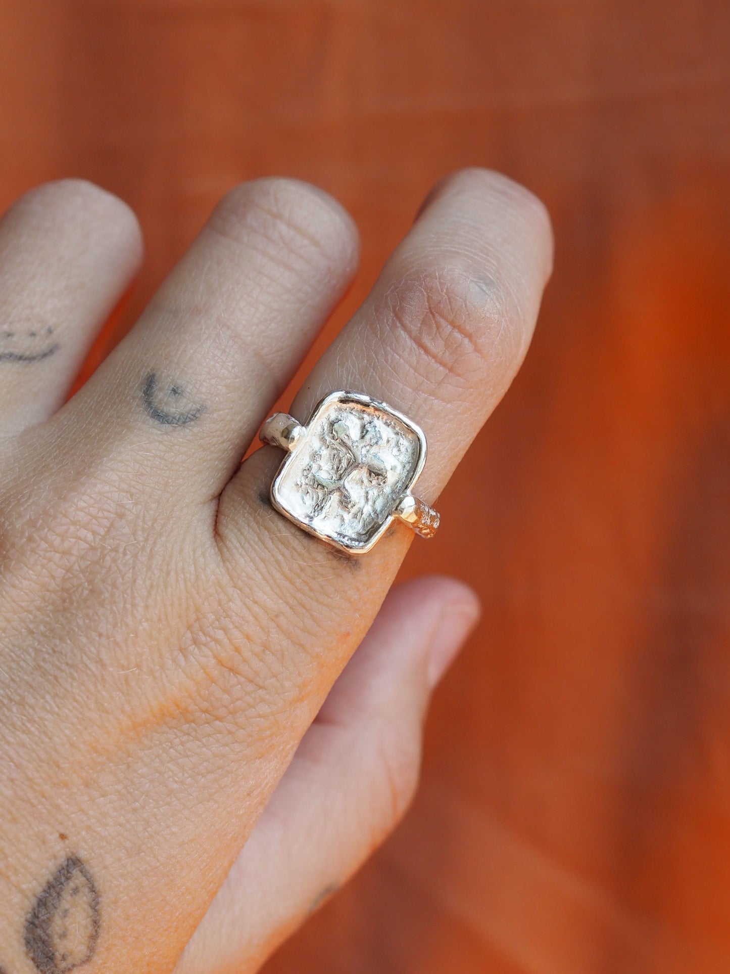 Botanical Casted Ring READY TO SHIP