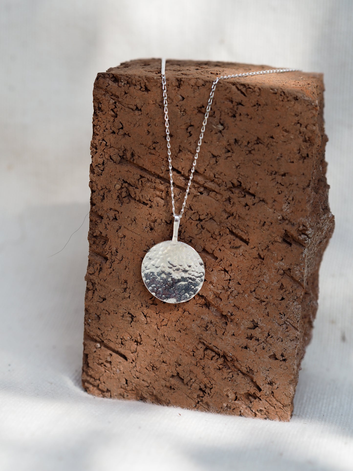 Large Disc Pendant READY TO SHIP