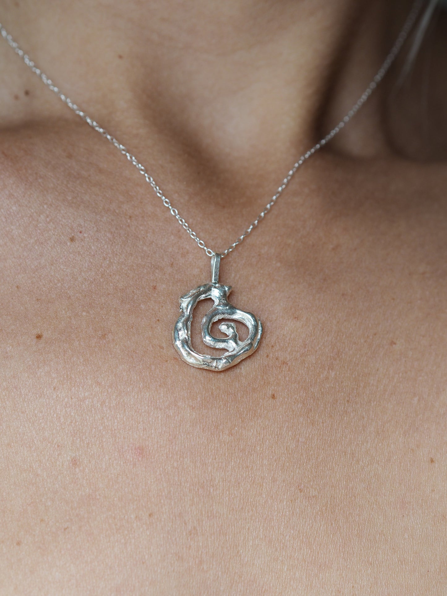 Spiral Necklace READY TO SHIP
