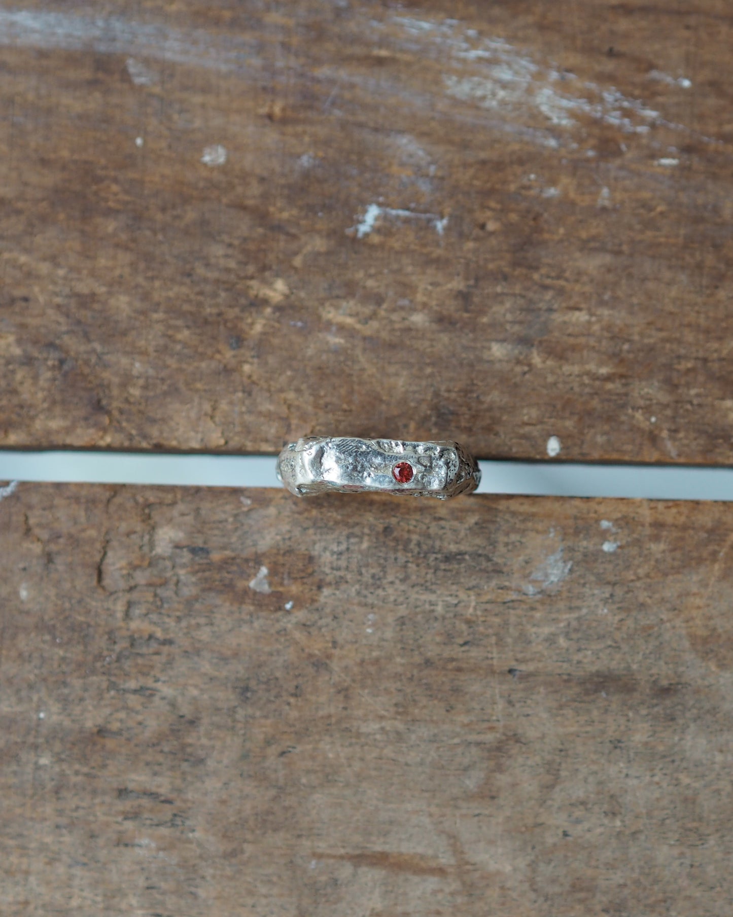 Hint of Red Ring READY TO SHIP