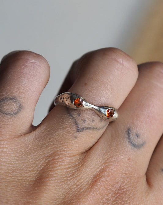 Orange Nipple Ring READY TO SHIP