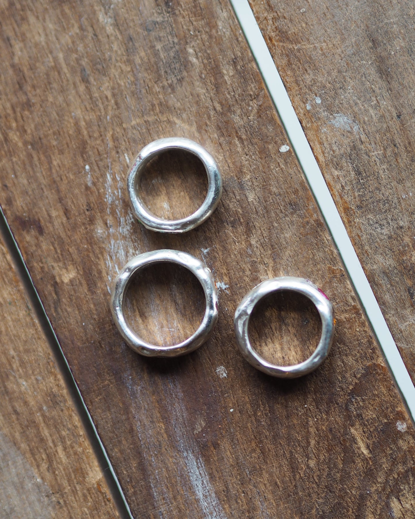 Chunky Tropical Pinky READY TO SHIP