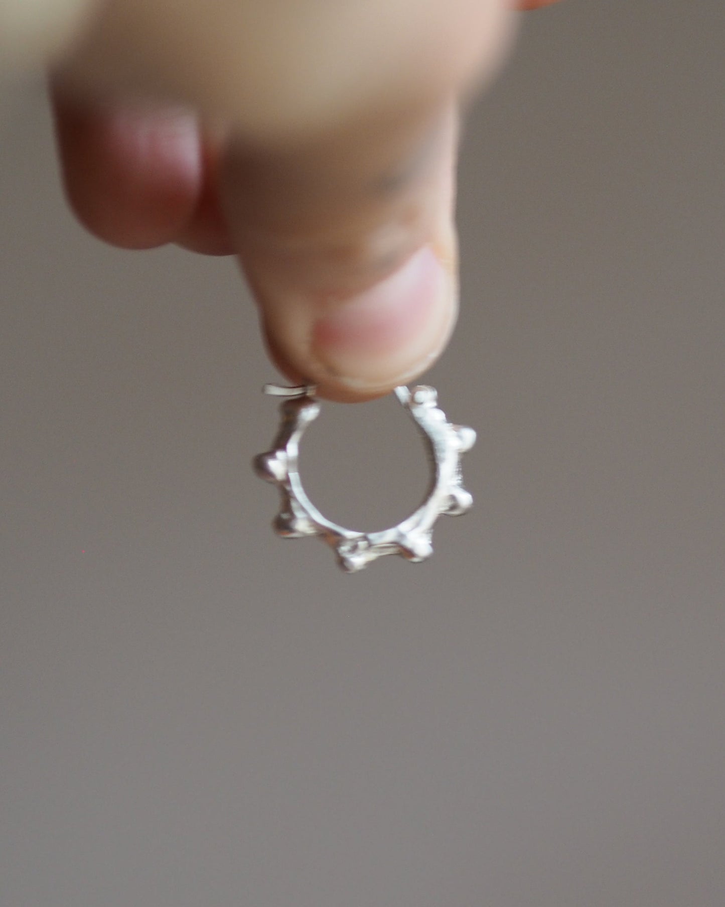 Blob Hoop Earrings READY TO SHIP