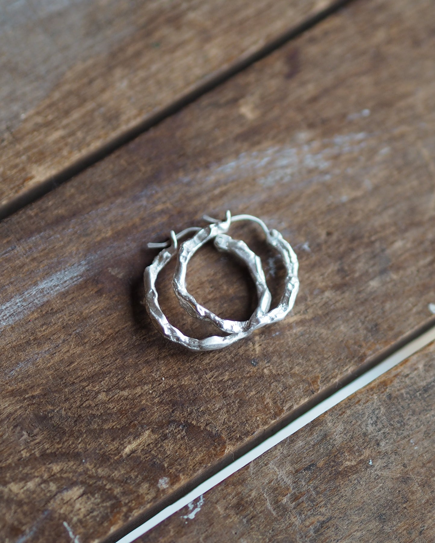 Wobbly Hoop Earrings READY TO SHIP