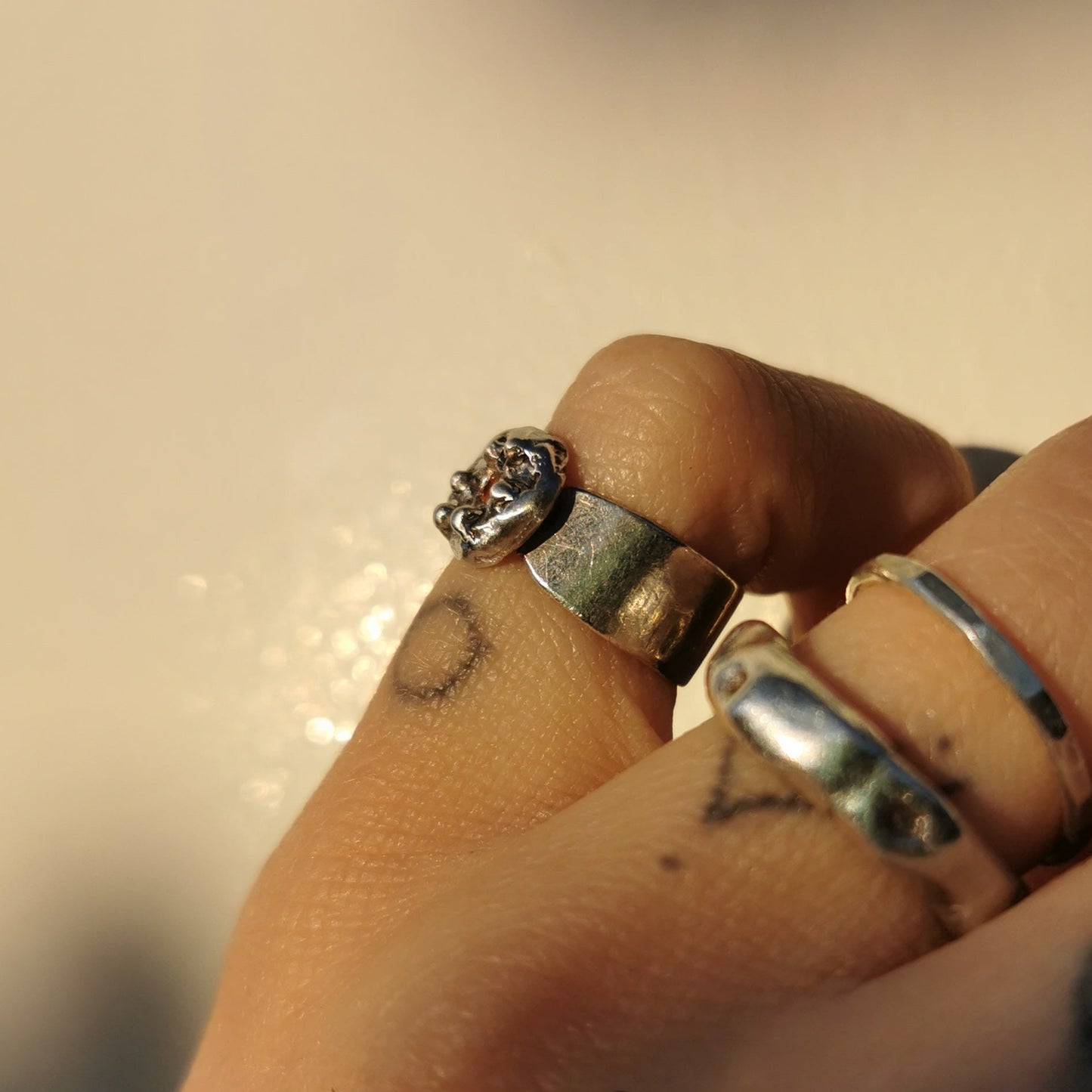 Adorned Pinky Ring