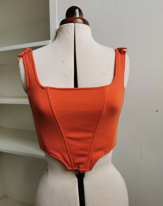 Orange Babe Corset