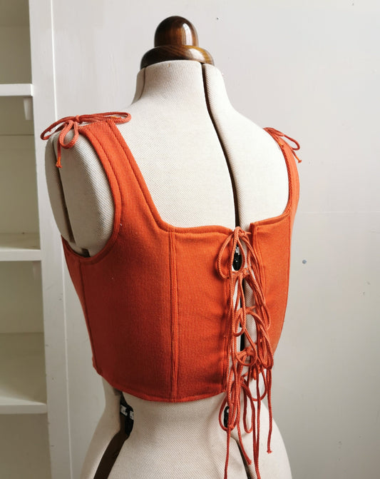 Orange Babe Corset