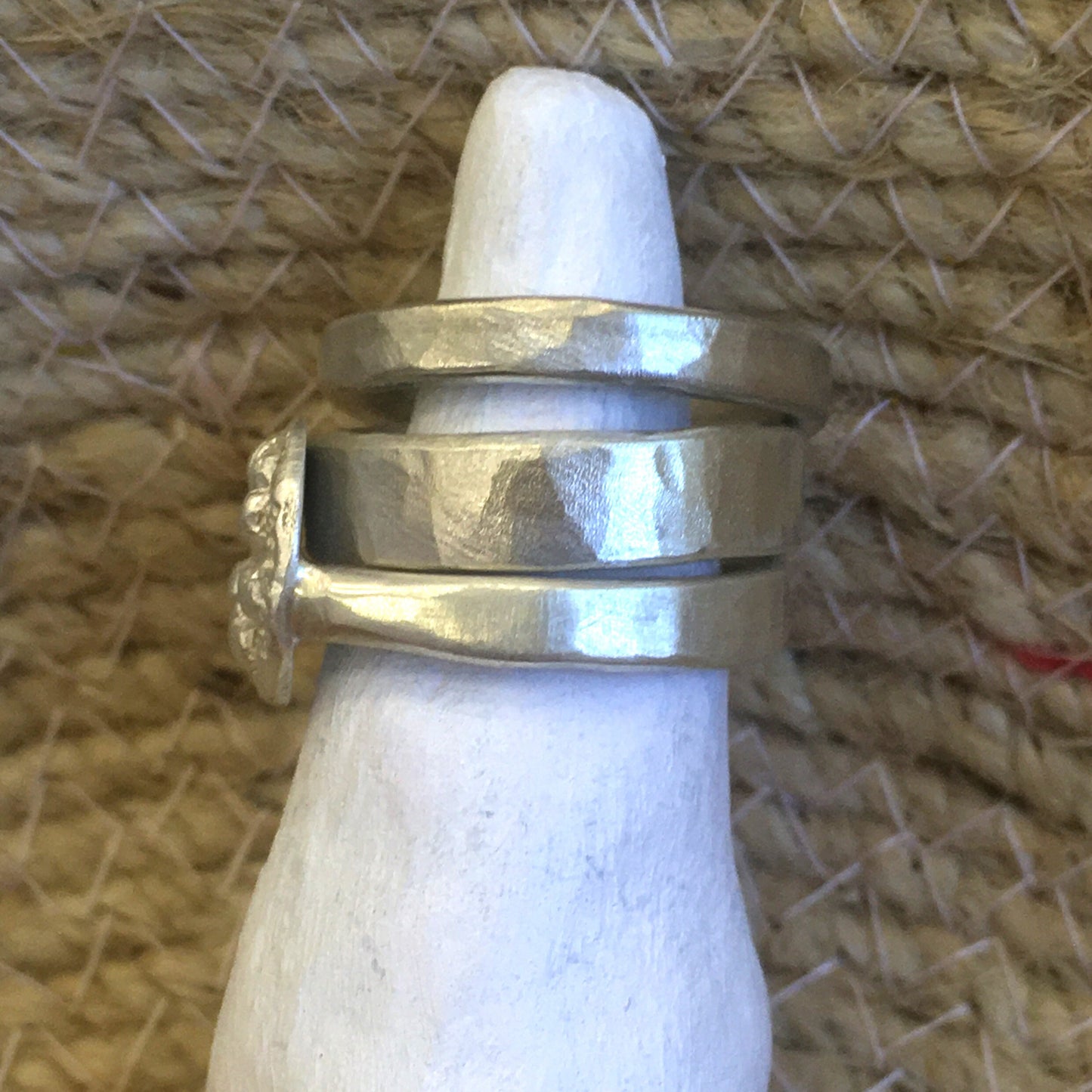 Chunky Silver Bands